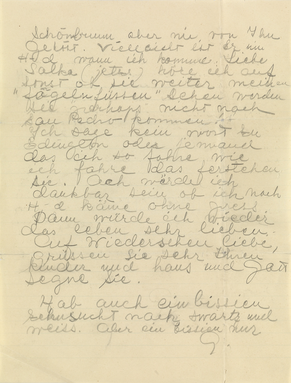GARBO, GRETA. Archive of over 65 letters to her close friend Salka Viertel (Salka lilla, Salka Liebe, etc.),
